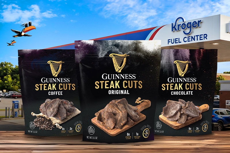 Guinness® Steak Cuts Launch in 1,300+ Kroger Fuel Centers, Accelerating National Growth